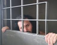 Alias Fito cuando fue trasladado a la Cárcel de la Roca.