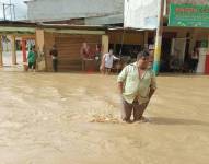 Inundaciones en Flavio Alfaro del 12 de julio.