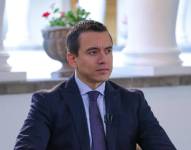 Imagen referencial de Daniel Noboa, presidente de Ecuador.