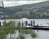 Lago San Pablo: las actividades se encuentran suspendidas al público