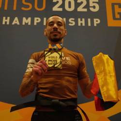 Andrés Alvarado, campeón mundial de Jiu-Jitsu