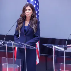 La secretaria de Seguridad Nacional de Estados Unidos, Kristi Noem.
