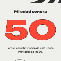 Edad sonora de Wrapped 2025