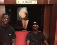 Moustapha Diatta y Ousmane Dembélé