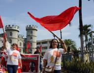 Varios movimientos sociales y sindicatos de trabajadores realizaron la acostumbrada marcha por el Día del Trabajador.