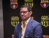 Rafael Verduga en rueda de prensa