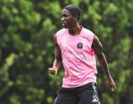 Allen Obando, joven delantero del Inter Miami.