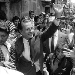 Exmandatario de Ecuador, Rodrigo Borja Cevallos.