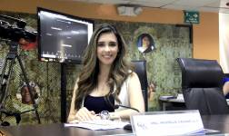 Consejera del CPCCS, Mishelle Calvache.