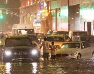 Los remanentes de la tormenta Ida causó severas inundaciones en Nueva York tras su paso por la ciudad.