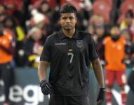 Jeremy Arévalo, delantero de Ecuador.