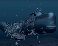 El video que muestra cómo habría implosionado el submarino Titán