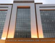 Fachada de la Corte Nacional de Justicia, en Quito.