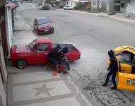 El secuestro de la ciudadana quedó registrado en video y se difundió en redes sociales.