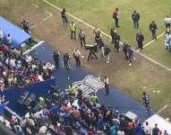 Liga Pro: Miguel Rondelli y jugadores de Emelec fueron agredidos por sus hinchas