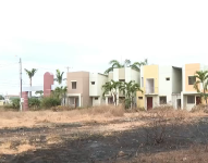 Casas abandonadas en Chongón