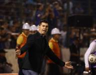 Ismael Rescalvo asumió las riendas de Emelec a mediados de 2019 tras la salida de Mariano Soso.