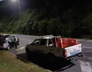 La zona de la av. Simón Bolívar en donde ocurrió el asalto a los agentes civiles de tránsito.