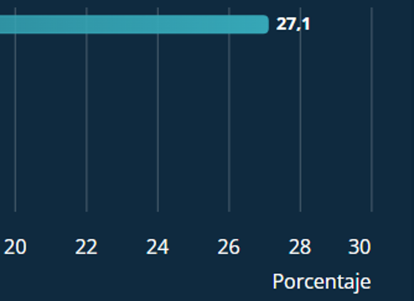 Gráfico que muestra los principales temas de conversación al rededor del turismo