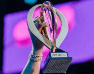 El globo que se entrega en los Premios Heat.