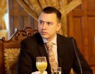 Imagen de Daniel Noboa, tomada el 10 de enero de 2024.