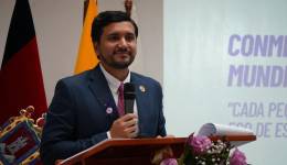 Jimmy Martin en un evento público.