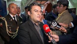 José Serrano en su etapa de ministro del Interior del correísmo.