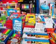 Imagen referencial de útiles escolares.