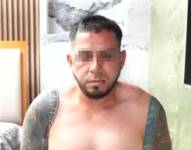 Foto de Lizandro L., integrante de Los Lobos que fue capturado en una narcovivienda de Los Ríos.