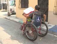 Imagen de un beneficiario del Bono de Desarrollo Humano.