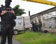 En la escena del crimen los agentes levantaron al menos 20 restos de balas.