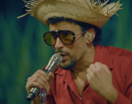 Bad Bunny en la última fecha de su residencia en Puerto Rico.