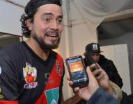 Jaime Iván Kaviedes, leyenda del fútbol ecuatoriano.