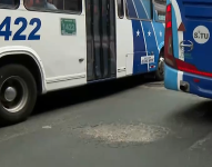 Baches en el Centro de la ciudad