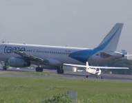 Un avión de Tame en una imagen de archivo.