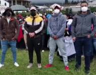 Tres agentes de tránsito y un funcionario administrativo, recuperaron su libertad. Archivo