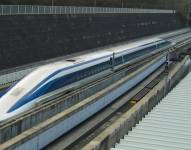 El tren Maglev puede ir a más de 500 km/h y sorprende a los periodistas japoneses