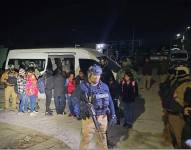 Imagen referencial de un rescate de migrantes en México