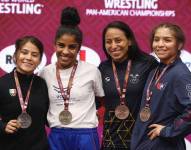 Luisa Valverde quedó con la medalla de bronce.