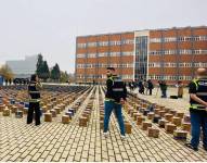 Cargamento de droga incautado en Galicia