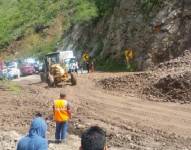 Imagen referencial de la vía Cuenca-Girón-Pasaje.