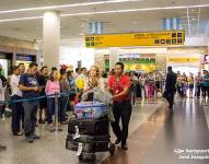 Al aeropuerto de Guayaquil arriban más de 10 mil ecuatorianos a fin de año.