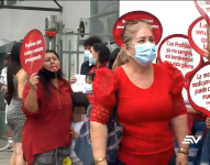 Los pacientes y sus familiares reclamaron por la falta de medicamentos para tratar su enfermedad.