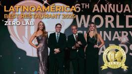 Zero Lab se coronó como el mejor de América Latina en los World Culinary Awards 2025.