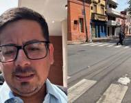 Marco López, periodista ecuatoriano.