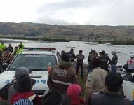 Una mujer y dos menores fallecen en un naufragio en la Laguna de Colta, provincia de Chimborazo