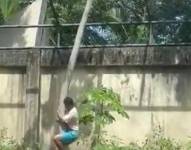 Captura de pantalla del video.