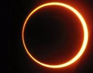 Imagen referencial de un eclipse solar.