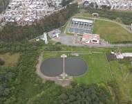La planta de tratamiento El Troje abastece de agua a varios sectores del sur de Quito.