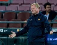 La apuesta de inicio por jóvenes como Alejandro Balde y Yusuf Demir y la entrada de otros como Pablo Páez Gaviria 'Gavi' en el segundo tiempo no salvó este lunes a Koeman de la multitudinaria crítica por una propuesta futbolística